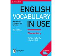 English Vocabulary in Use. Elementary. 3rd Edition. Book with answers and Enhanced ebook