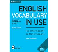 English Vocabulary in Use – Pre-intermediate y Intermediate – Libro con respuestas + ebook – 4.ª ed.