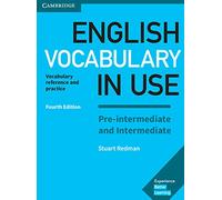 English Vocabulary In Use Pre-intermediate And Intermediate With Answe