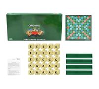 English Word Spelling Juque de ajedrez de Juguete Creative English Alphabet Game (Grande) (b)