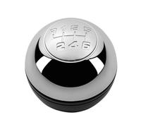 ENGOER Compatible Con Alfa Para Romeo Para Giulietta 2010 2011 2012 2013 2014 2015 2016 2017 2018 5 6 Velocidades Manual Palanca De Cambios Perilla(6 Speed Chrome)