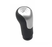 ENGOER Compatible Con Ford Para Transit Para Connect 2002 2003 2004 2005 2006 2007 Funda Para Pomo De Palanca De Cambios Diseño De Coche OEM: 2S6R7217AC 1151765(6 Speed Silver Cover)