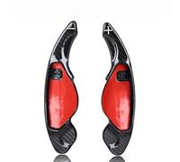 ENGOER Compatible Con Jaguar Para XF XJ 2010 2011 2012 2013 2014 2015 2016 1 Par De Paletas De Cambio De Volante De Fibra De Carbono Real Accesorios Para Coche