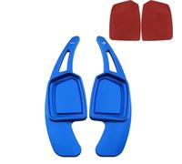 ENGOER Compatible Con Q6 Para E-tron Para Quattro 2021 2022 2023 1 Par De Pegatinas De Extensión De Paleta De Cambio De Volante De Coche De Aleación De Aluminio(Blue)