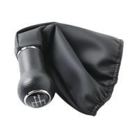 ENGOER Compatible Con VW Para Lupo 6X1 1999 2000 2001 2002 2003 2004 2005 Manual 5 6 Velocidades Pomo De Cambio De Marchas Con Funda Protectora(6 Speed Red)