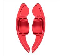 ENGOER Compatible Con VW Para Passat B6 B7 Para CC 2011 2012 2013 2014 2015 1 Par De Extensores De Palanca De Cambios Para Volante Color Rojo Accesorios Para Coche
