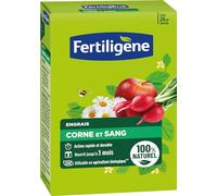 Engrais corne et sang FERTILIGENE - FCOSAN12 - 1,2 kg - Action rapide et durable - Nourrit jusqu'a 3 mois