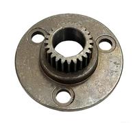 Engranaje 24T para acero E-Bike Engranaje 24T para acero E-Bike | para acero para premium, 75 dientes, 81mm exterior, 10mm para grosor, repuesto motor bicicleta eléctrica(24T Pinion)