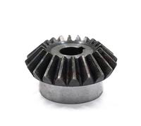 Engranaje cónico 1:1 4M - 12T 15T 20T 90 grados Engranajes de acero con orificio de chaveta for ingeniería de precisión 1 pieza(32mm (keyway 10mm) 20 Teeth)