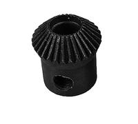 Engranaje cónico de piñón metálico 15-40T 1:1 - Engranaje espiral de 4 mm de diámetro for transmisión mecánica y aplicaciones industriales(1M 16T 1pcs)
