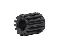 Engranaje cónico en espiral con dientes de engrana 1 pieza 1 Mod Engranajes de piñón 10T 12T 14T Diámetro interior 4 5 6 6,35 7 mm 45# Accesorios de transmisión de engranajes rectos de acero Piezas de