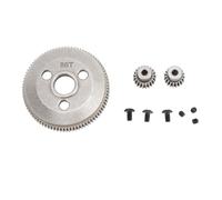 Engranaje de 86t Spur Juego de metal pesado Piezas de actualización del automóvil RC con un engranaje de piñón de 19t 21T para stexler estampida 1/10 2WD modelos