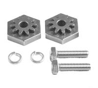 Engranaje de ajuste de cubierta de cortacésped para Craftsman, ajustador de altura de tractor de césped con perno y arandela, piezas de repuesto de rueda de control de profundidad de corte para 917