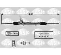 Engranaje de dirección SASIC 7170041 para CITROEN C4 I (LC_) 2 2004-2007