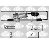 Engranaje de dirección SASIC 7170057 para PEUGEOT 207 SW (WK_) 1.6 2007-2012