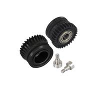 Engranaje de extrusor CR K1C Engranaje Impulsor de filamento Totalmente metálico Compatible con el extrusor CREA-lity MAX Recubrimiento DLC niquelado Desgaste de Alta dureza(Hardened Steel)