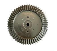 Engranaje de metal para molino de carne de repuesto para Siemens MUM4406 MUM4655 MUM52 - Piñón de plástico resistente, accesorio de electrodoméstico de cocina, color gris, 2,1 cm