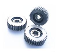 Engranaje de motor de bicicleta eléctrica, engranaje recto de acero de 36 dientes con 608 rodamientos de engranajes de acero de repuesto para motor de alta velocidad de litio E Bike