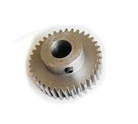 Engranaje de motor de piñón, inglete escalonado 1 pieza 0,8 módulo engranaje recto 30T 31T 32T 35T 36T 38T 39 dientes 0,8 M engranaje recto paso 4 mm 6,35 mm 10 mm de diámetro engranaje de acero al ca