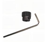 Engranaje de motor de piñón, inglete escalonado Módulo 0,5 20 dientes Engranaje recto Mini engranajes de reducción de acero de aleación 0,5 M 20T Caja de engranajes de transmisión de micromotor DIY Pi