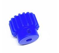 Engranaje de motor de piñón, inglete escalonado Módulo 1.5 Engranaje de plástico 15T 16T 18T 20T 22T 24T 25T 28T 30 dientes Engranaje recto 6 mm 8 mm 10 mm 12 mm Engranaje recto de diámetro azul Engra