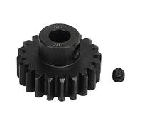 Engranaje de motor para coche RC M1.5, orificio interior de 8 mm, piñón de acero RC con tornillo de fijación M5 para vehículos modelo 1/5 (20T)