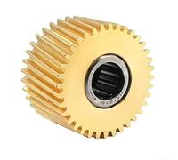 Engranaje de motor para Tongsheng TSDZ2 E Bike Kits de repuesto de nailon y engranaje de metal para accesorios de motor de 36V/48V (metal dorado)