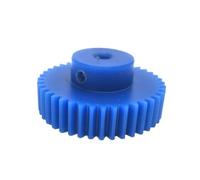 Engranaje de motor plástico, piñón recto 1M 10T for dirigir múltiples tamaños orificio con escalón(3mm bore)