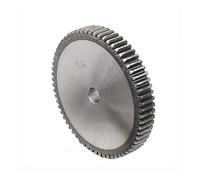 Engranaje de piñón de motor de acero resistente 1 Uds Mod 2 engranaje recto 2M 26-41 dientes 45 acero al carbono grueso 20mm de piñón transmisión mecánica Metal(32 Teeth)