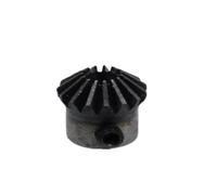 Engranaje de piñón de motor de acero resistente 2 piezas de engranajes cónicos en espiral con módulo 1,25, 20 dientes, orificio interior 8 mm y 10 for modificación modelos violentos automóviles(8mm)