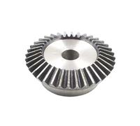 Engranaje de piñón de motor de acero resistente Engranaje cónico 1:2, 1,5 M, 15T, 16T, 18T, 20 dientes, engranajes cónicos rectos, accionamiento de 90 grados(18T-36T)