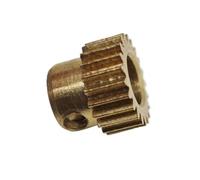Engranaje de piñón del motor, piñón recto cilíndrico de módulo 0,4 de latón for controlador de motor 30T 31T de varios tamaños(31 dientes 5 mm de diámetro)(30 teeth 4mm bore)