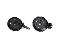 Engranaje de piñón diferencial de transmisión diferencial delantera/trasera 13T 37T apto for Traxxas Maxx Slash 6S 1/8 RC coche Buggy camión piezas(Front and Rear)