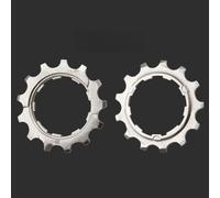 Engranaje de retención de cadena de bajo ruido, rueda libre de acero para 8-11 velocidades, engranaje de dientes anchos estrechos, piñón trasero de bicicleta 11T 12T 13T, engranaje de ciclismo de