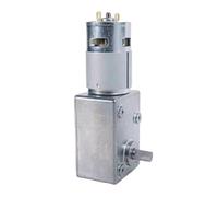 Engranaje de tornillo sin fin 5882-775 y Motor de engranaje de CC de alto par, apagado automático, bloqueo automático, Motor regulador de velocidad de baja velocidad, 12V24V(7rpm,24V)