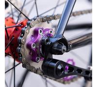 Engranaje de una sola velocidad con conjunto de anillo de bloqueo para bicicletas de engranaje fijo que utilizan para estándares de interfaz HG Freehub (22T)