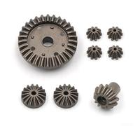 Engranaje diferencial de metal, juego de escala 1:12 con dientes 30T 24T 12T para WLTOYS 12428 12429 12423 JJRC Q46 RC Car DIY piezas de actualización de montaje (8 piezas)