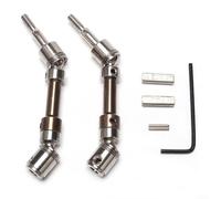 Engranaje diferencial, rotación del eje de metal modificada, pieza de actualización a escala 1:12, tracción mejorada para WLTOYS 12428 12423 RC Car Silver (A)