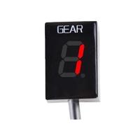 Engranaje Digital Accesorios Motocicleta Indicador Engranaje De Nivel 1-6 Medidor Digital para V-Rod Para Modelos 2008-2017(Red)