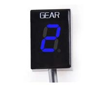 Engranaje Digital Accesorios Motocicleta Indicador Engranaje De Nivel 1-6 Medidor Digital para V-Rod Para Modelos 2008-2017(Blue)