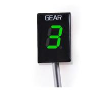 Engranaje Digital Indicador De Marchas Motocicleta, Medidor Digital Para YZF R125 ABS 2015-2019 Para XVS950C 17 Para MT125 Para MT 125 ALL(Green)