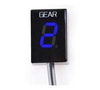 Engranaje Digital Indicador De Marchas Motocicleta, Medidor Digital Para YZF R125 ABS 2015-2019 Para XVS950C 17 Para MT125 Para MT 125 ALL(Blue)