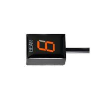 Engranaje Digital Para Monster 696 795 796 797 821 1100 1200 1200s 1200r Indicador De Engranaje Motocicleta Pantalla Velocidad 1-6 Niveles(Orange)