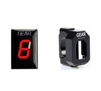 Engranaje Digital Para TNT125 Para TNT 125 Para BJ125-3E Para TNT135 Indicador De Marcha Digital Para Motocicleta Accesorios Medidor Pantalla(Red bracket)