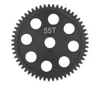 Engranaje espurio de metal 55t mod5 rc reemplazo de engranaje de automóvil de alto rendimiento Gear de aleación de molibdeno cromo duradero para elsi mini b mini t 2158 y losi