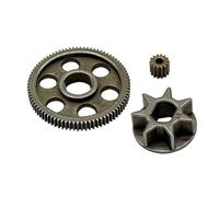Engranaje grande para motosierra eléctrica pequeña de 10.2 cm, 15.2 cm, 20.3 cm, motosierra de una sola mano, accesorios para cortacésped, engranaje preciso