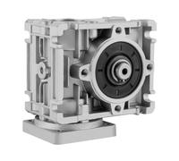 Engranaje helicoidal con carcasa de aleación de aluminio, engranaje helicoidal de alto par relación de reducción 10:1, 0-1500r/min Velocidad ajustable reductor de velocidad