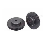 Engranaje helicoidal de alta precisión de 65 dientes, 1 m, 45 grados, n.° 45, con orificio de 12-20 mm for un rendimiento óptimo, 1 pieza(15mm 65 Teeth(Right))