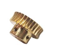 Engranaje helicoidal de turbina de 40 dientes, relación de reducción 1:40, módulo 0,5, módulo 0,8 M, módulo 1,5, engranaje de piñón helicoidal de cobre Reductor turbina(1M 40T 15mm bore)