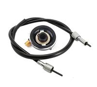 Engranaje impulsor del velocímetro, Engranaje de aluminio de 12mm con cable para scooter, Repuesto de precisión compatible con Vespa y GY6 50cc 150cc, Pieza automotriz para mantenimiento rápido